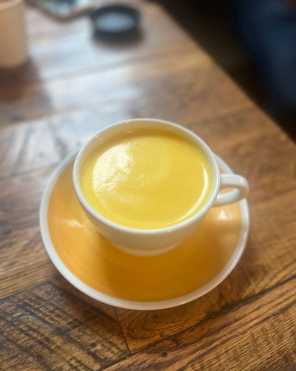 Turmeric Latte with Almond Milk