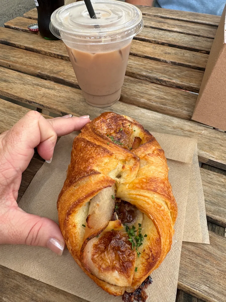 Croissant Sundae