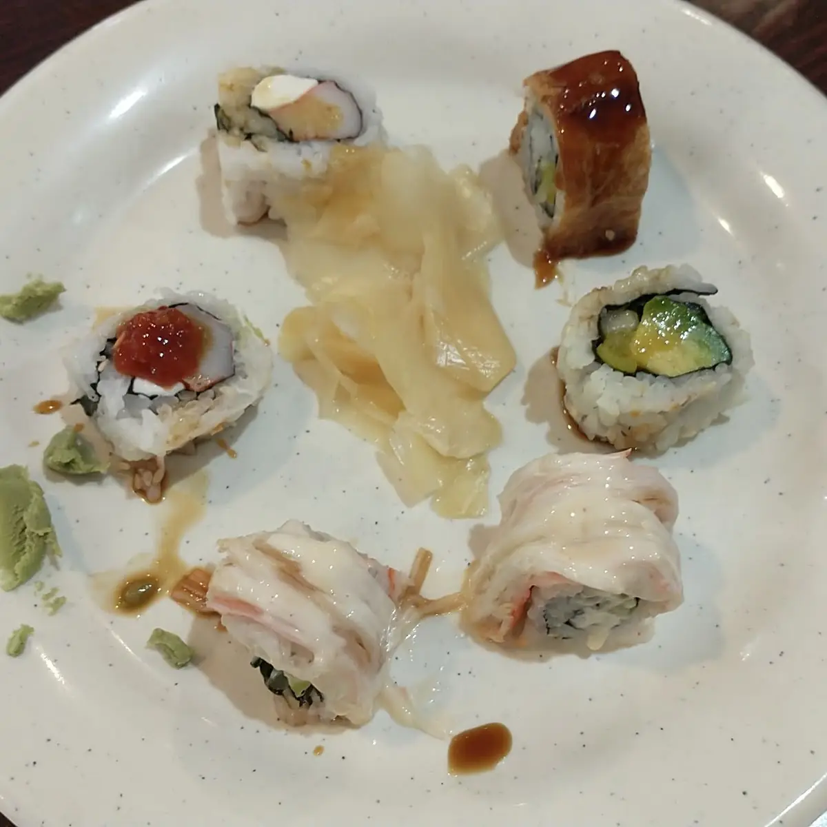 Mixed Sushi Rolls