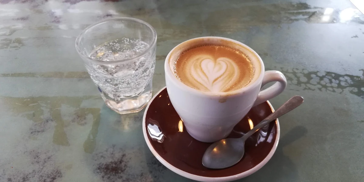 Cappuccino with Sparkling Water