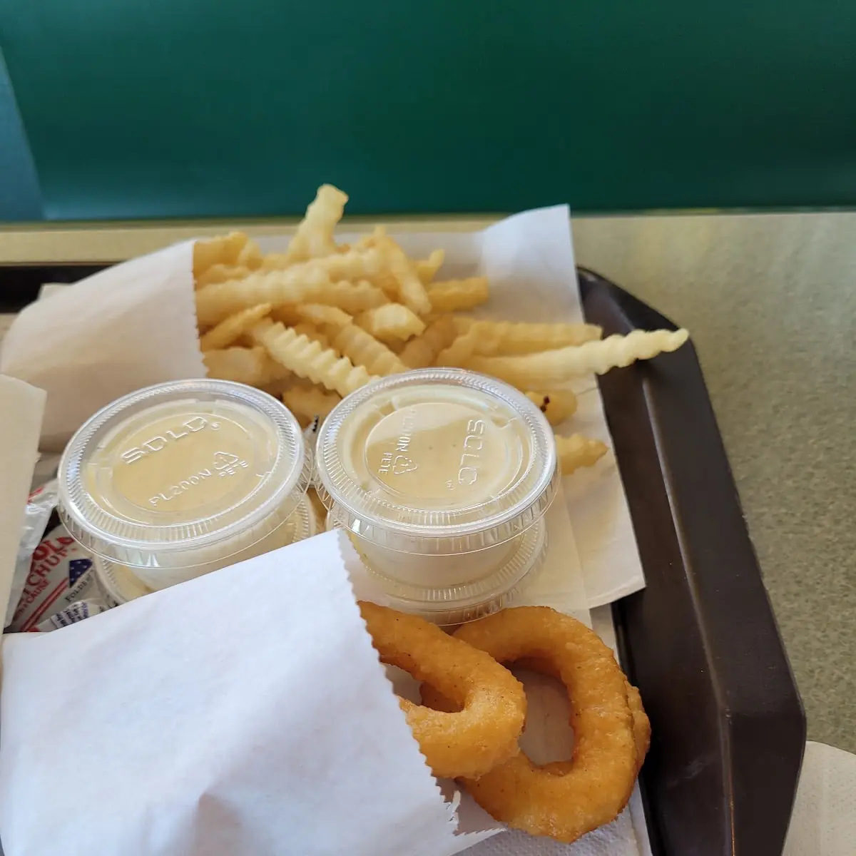 Onion Rings and Fries