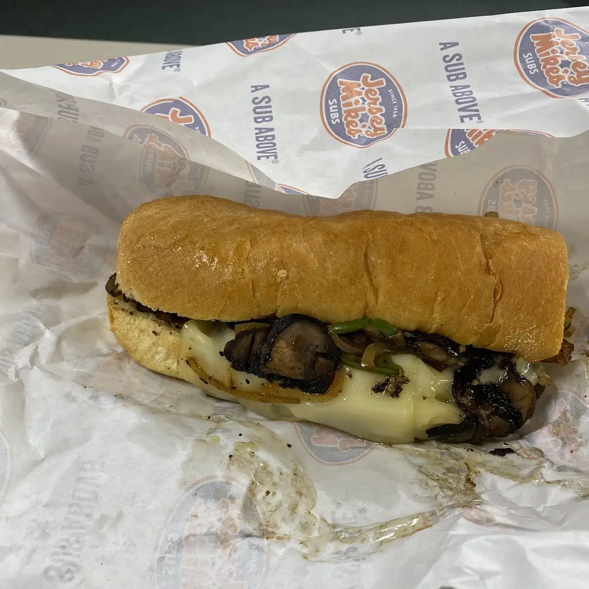 Portobello Mushroom Sandwich