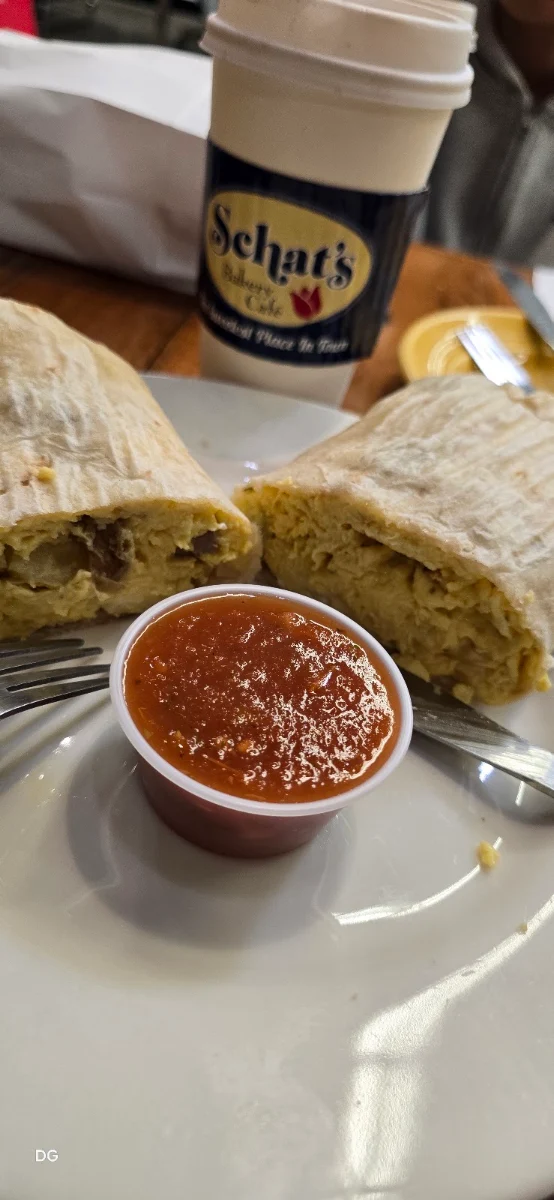 Schat's Breakfast Burrito