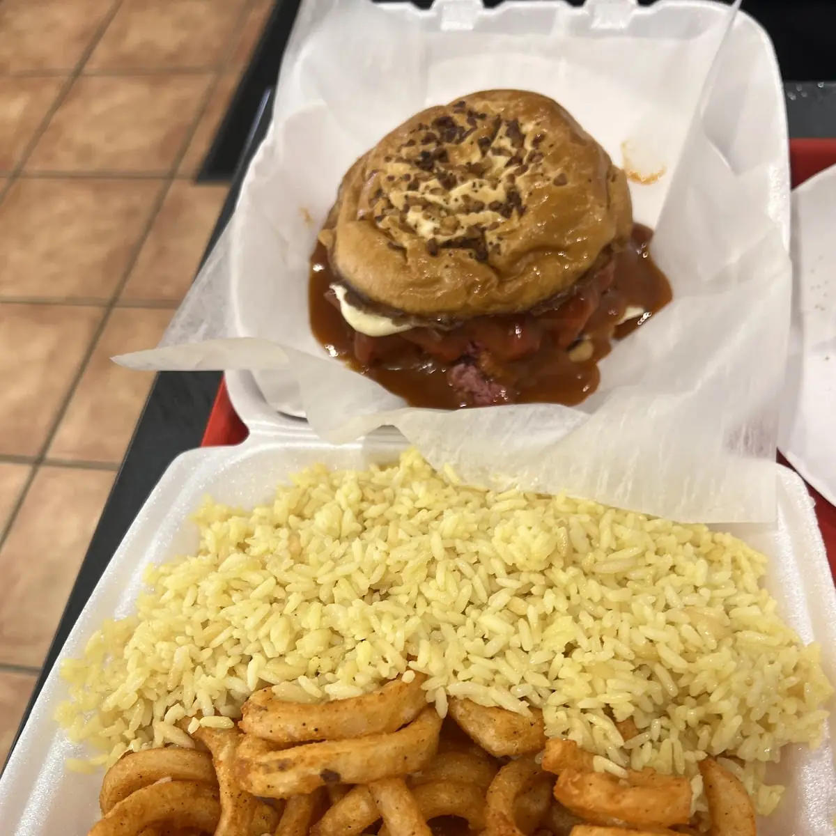 lg Curley Fries