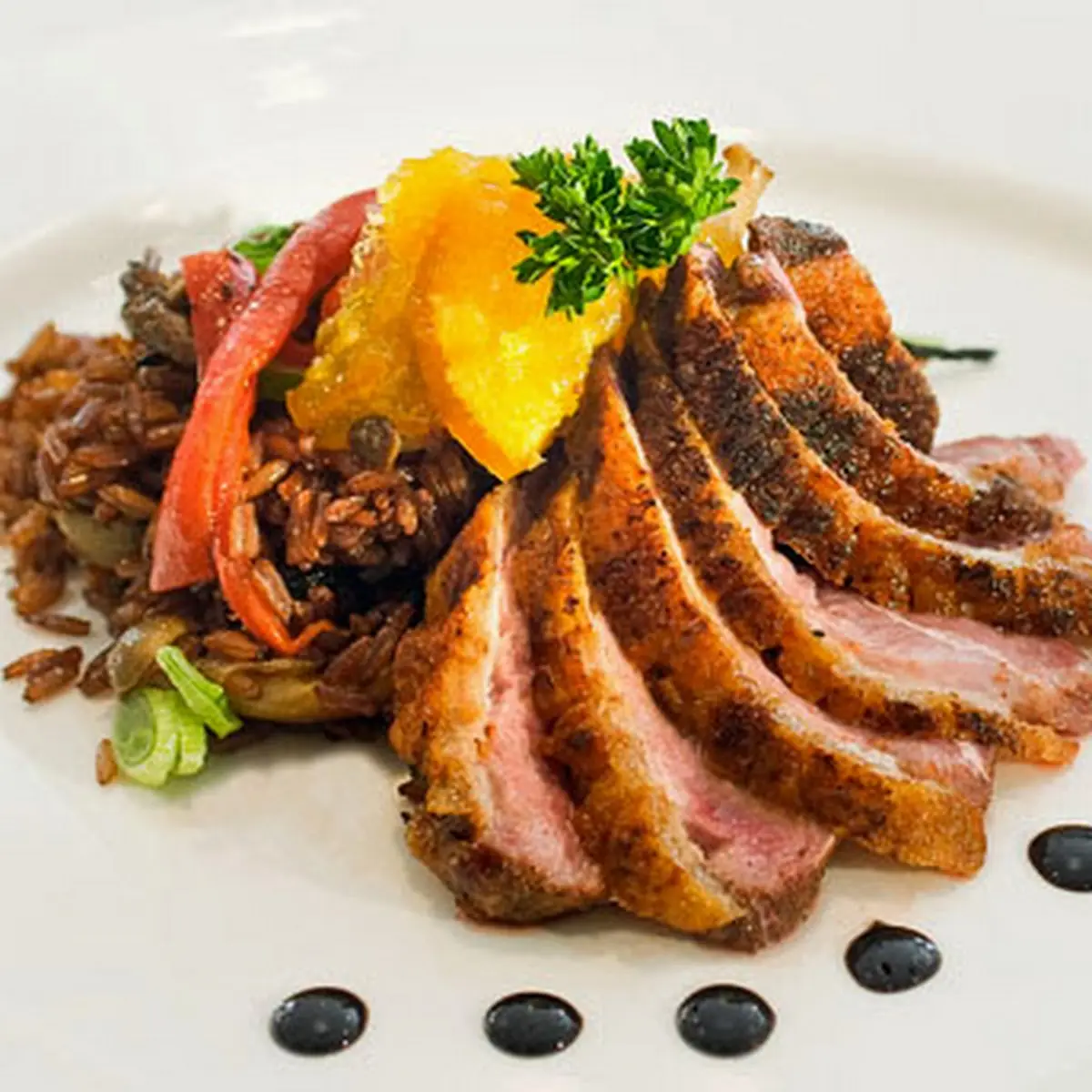 Pan Roasted Long Island Duck