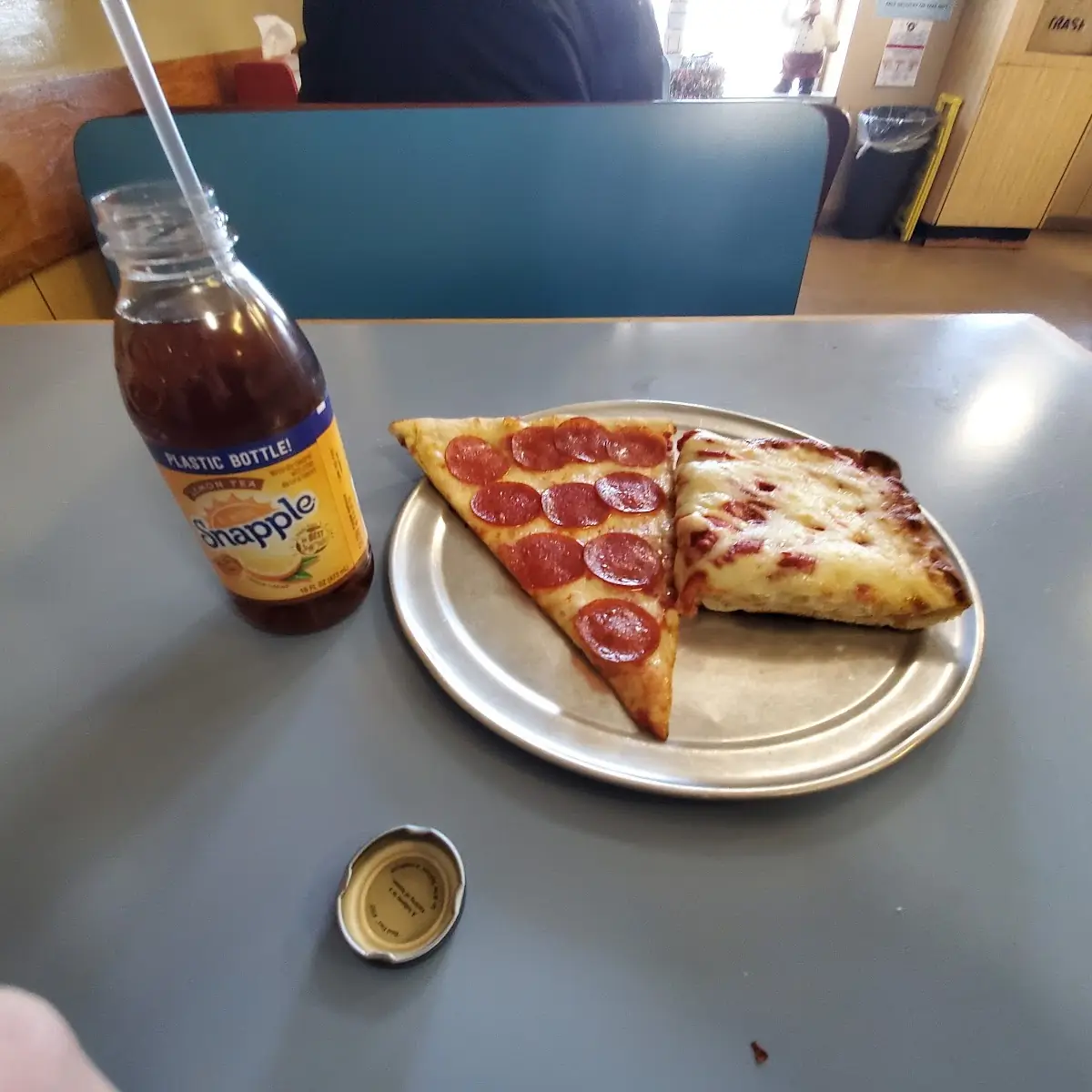 Snapple Sicilian Slice Pepperoni Slice