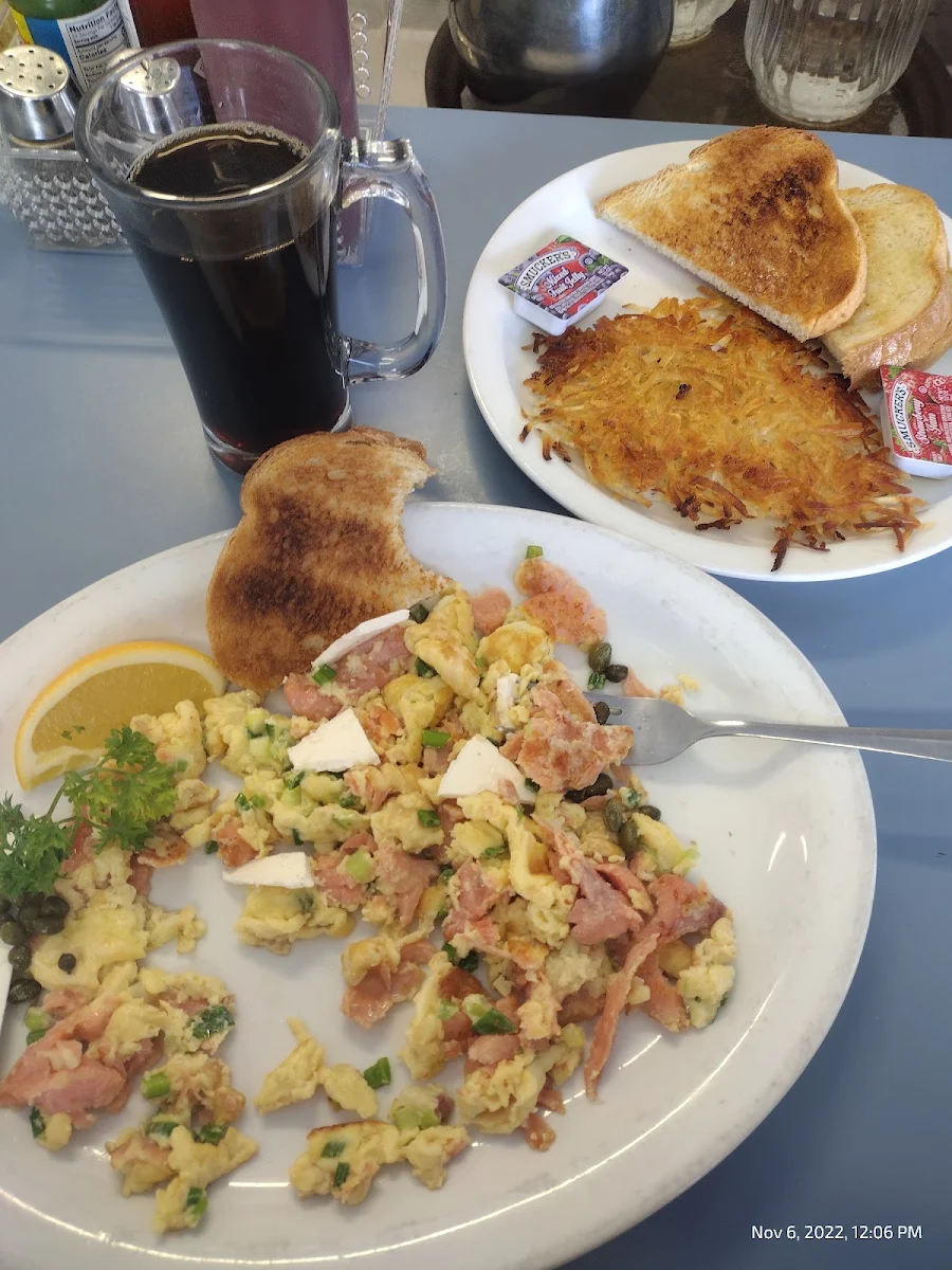 Lox Scrambled Eggs