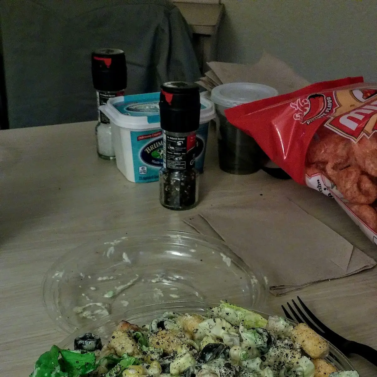 Medium Parmesan Chicken with Jalopeno Ranch Dressing