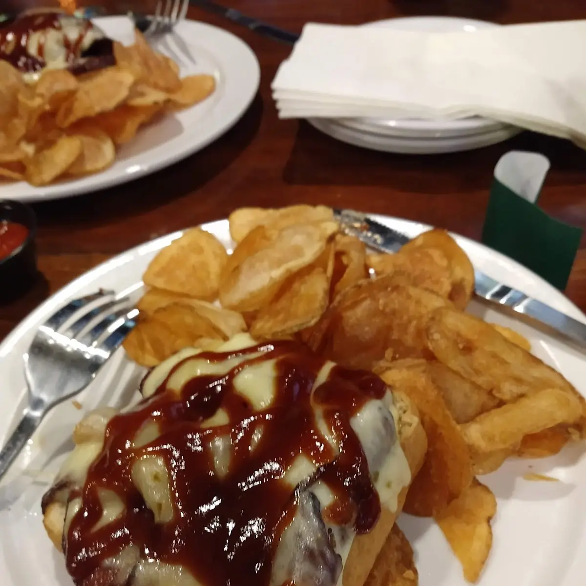 Open Faced Brisket Sandwich