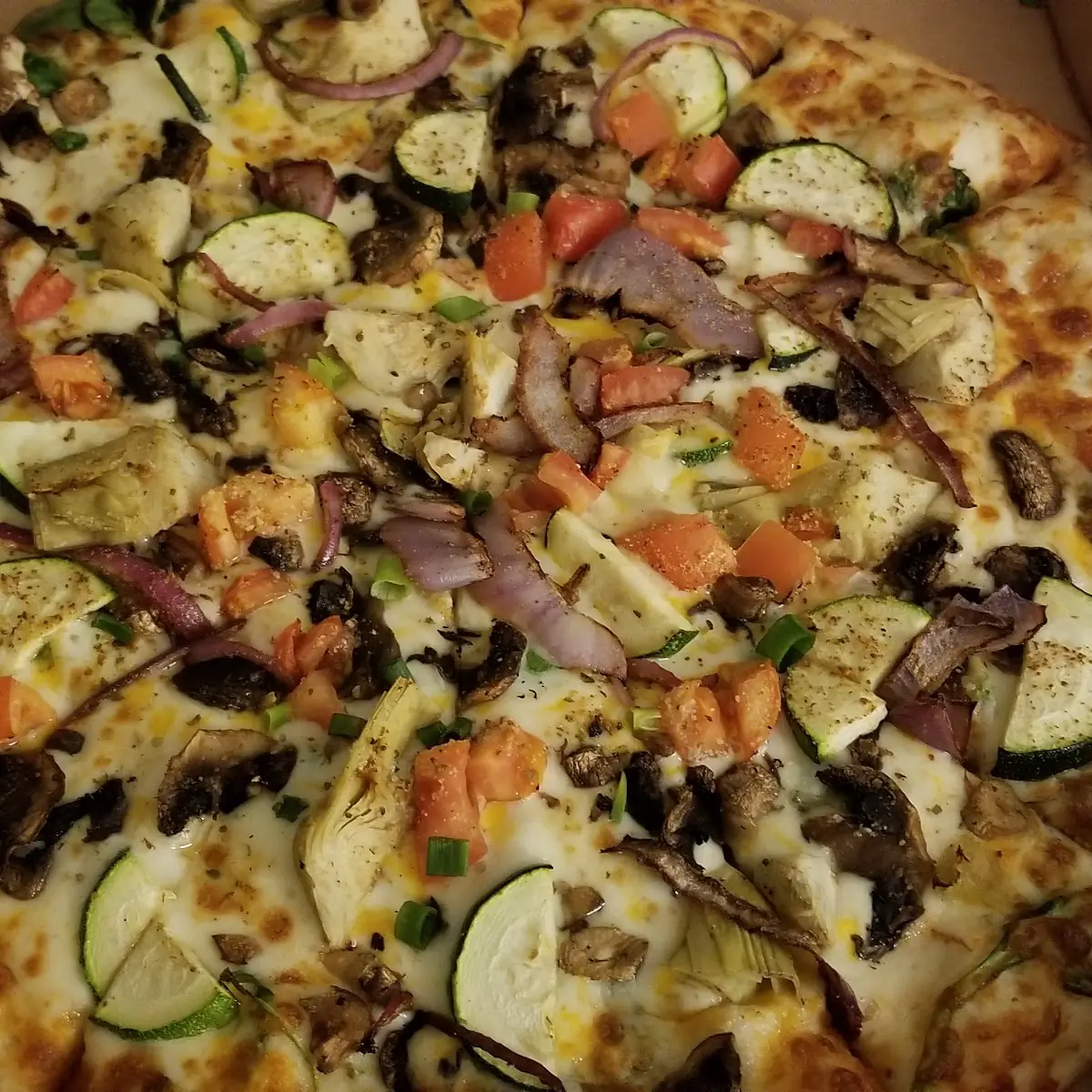 Gourmet Veggie Pizza