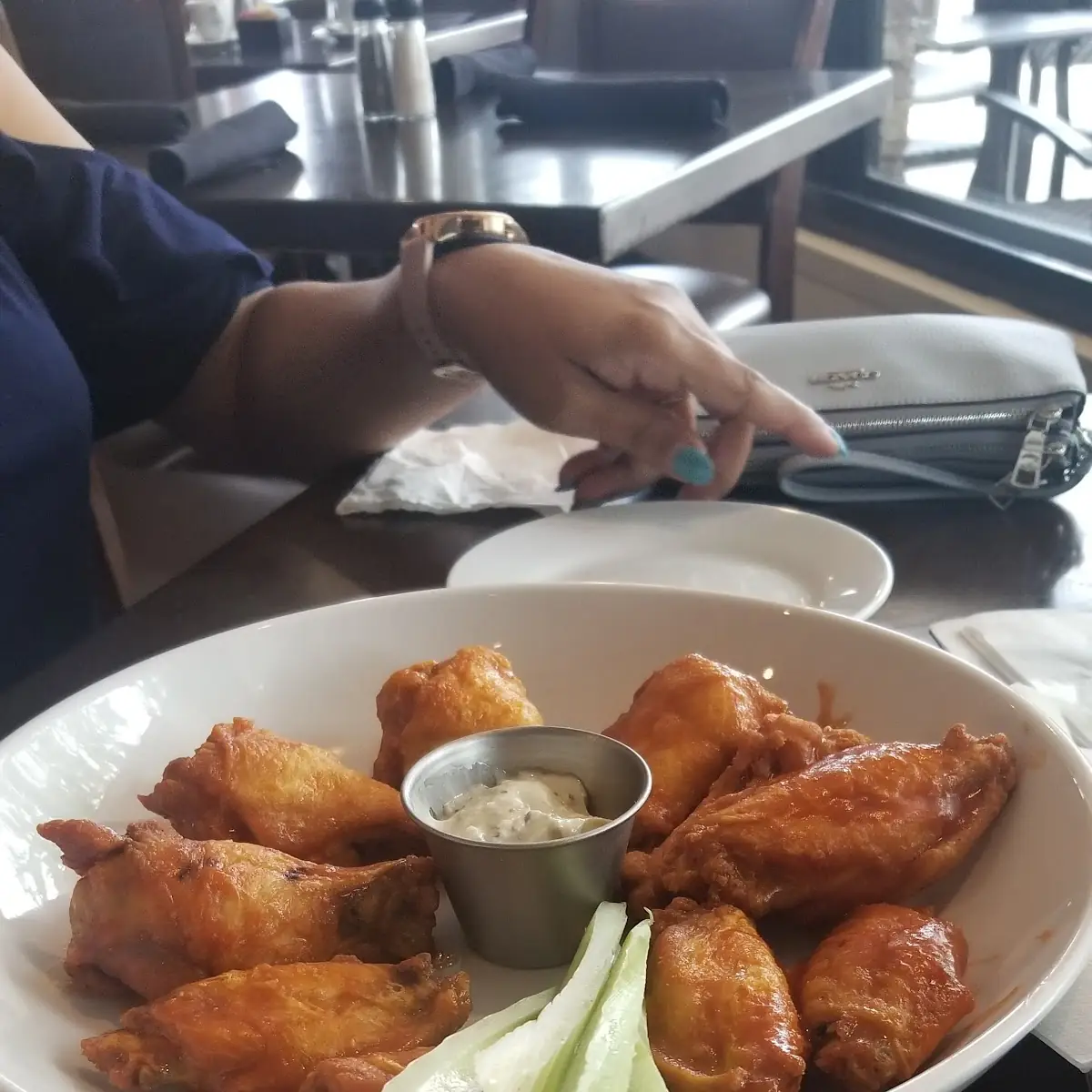 Buffalo and Garlic Parmesan Wings