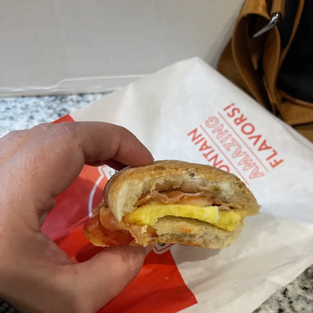 Bacon Egg Cheese Sandwich