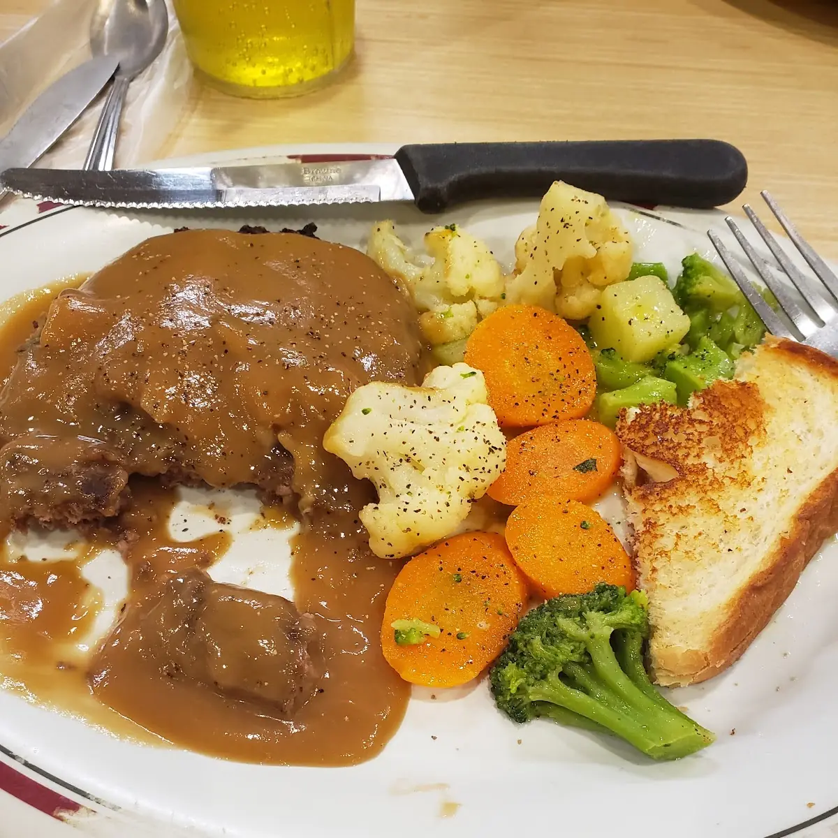 Hamburger Steak Fries