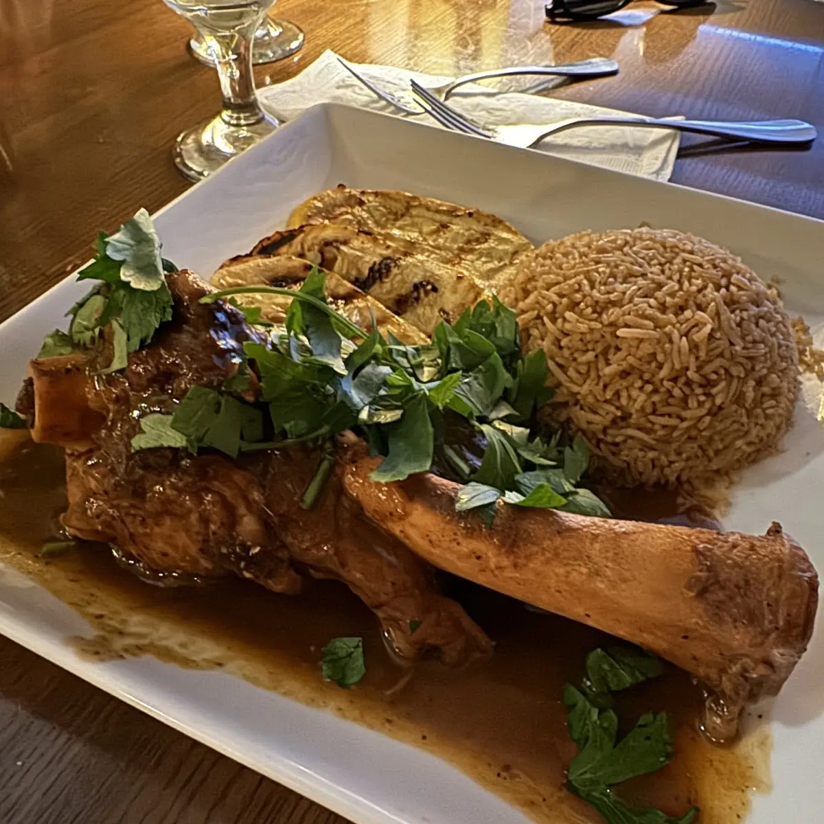 Braised Lamb Shank