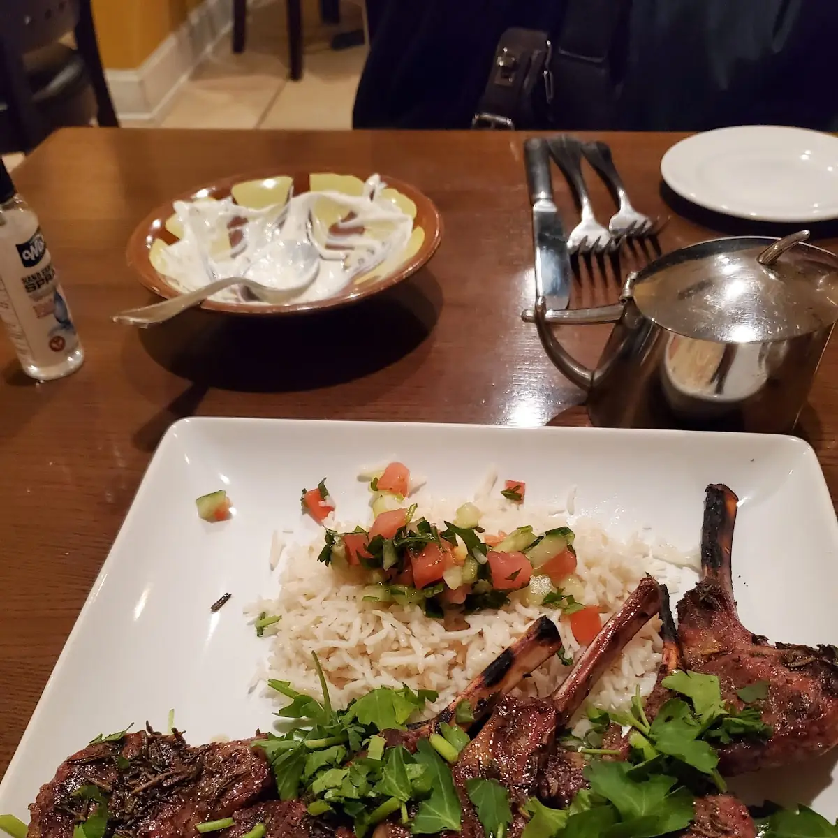 Lamb Chops Dinner