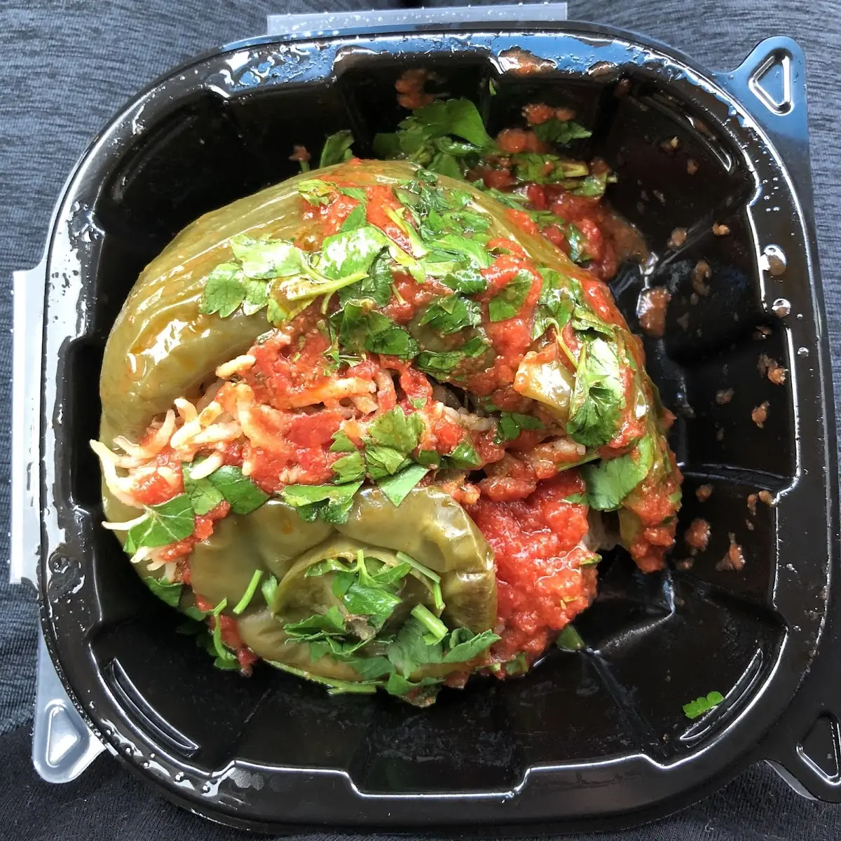 Stuffed Bell Pepper Lunch