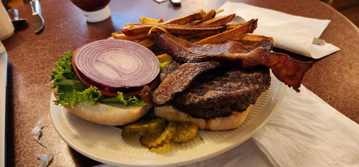 Burger and Fries