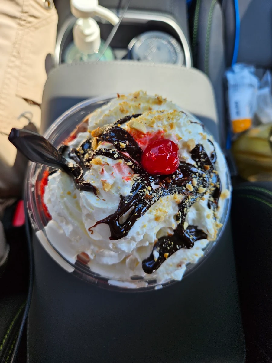 Banana Split Sundae