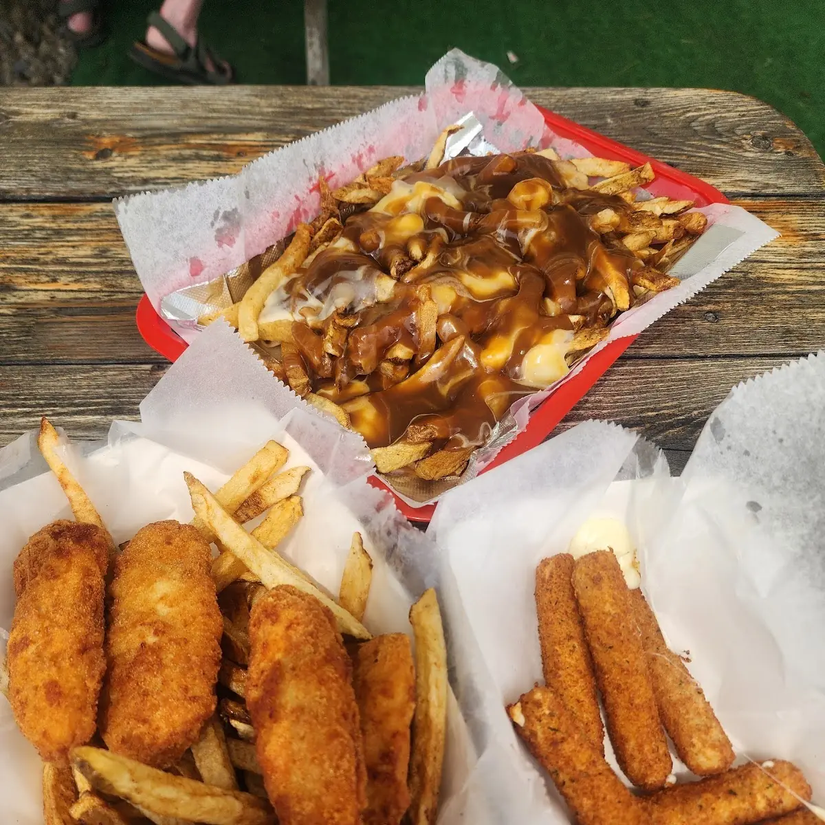 Deep Fried Pickle Basket