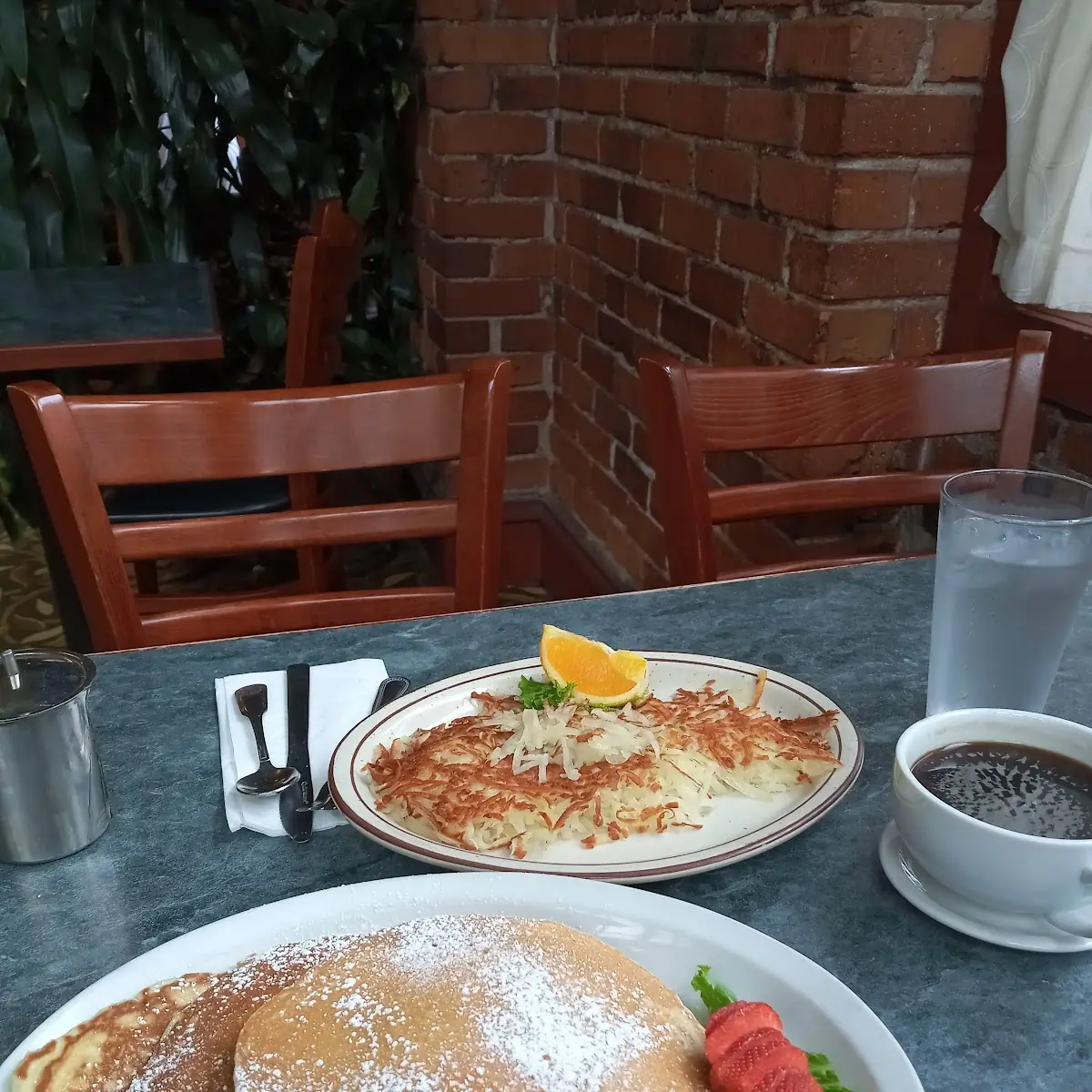 Buttermilk Pancakes Hash Brown