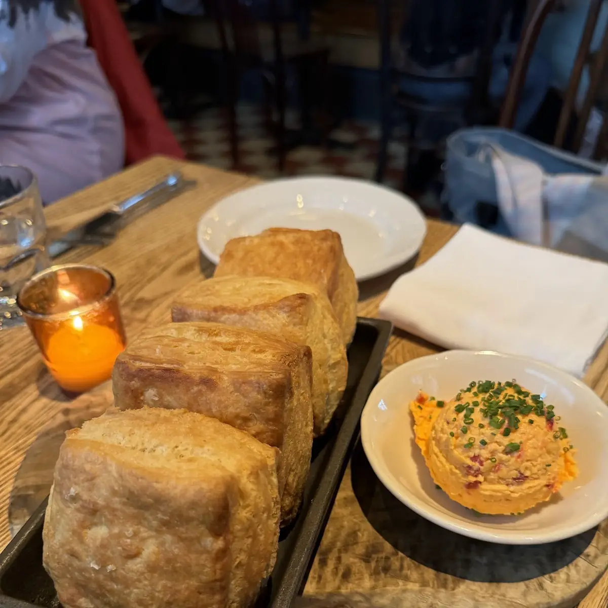 Buttermilk Biscuits and Pimento Cheese