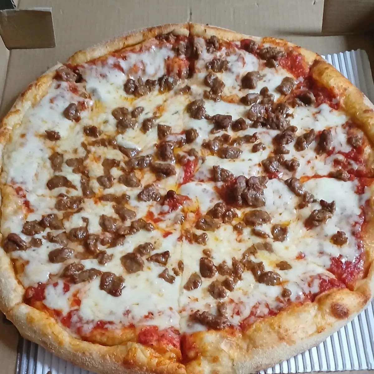 Sausage Pizza
