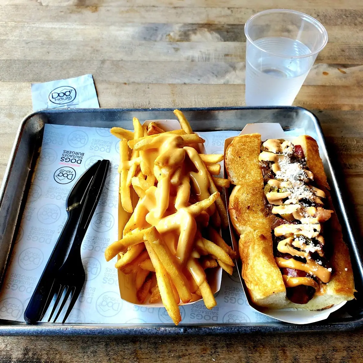Old Town Dog and Cheese Fries