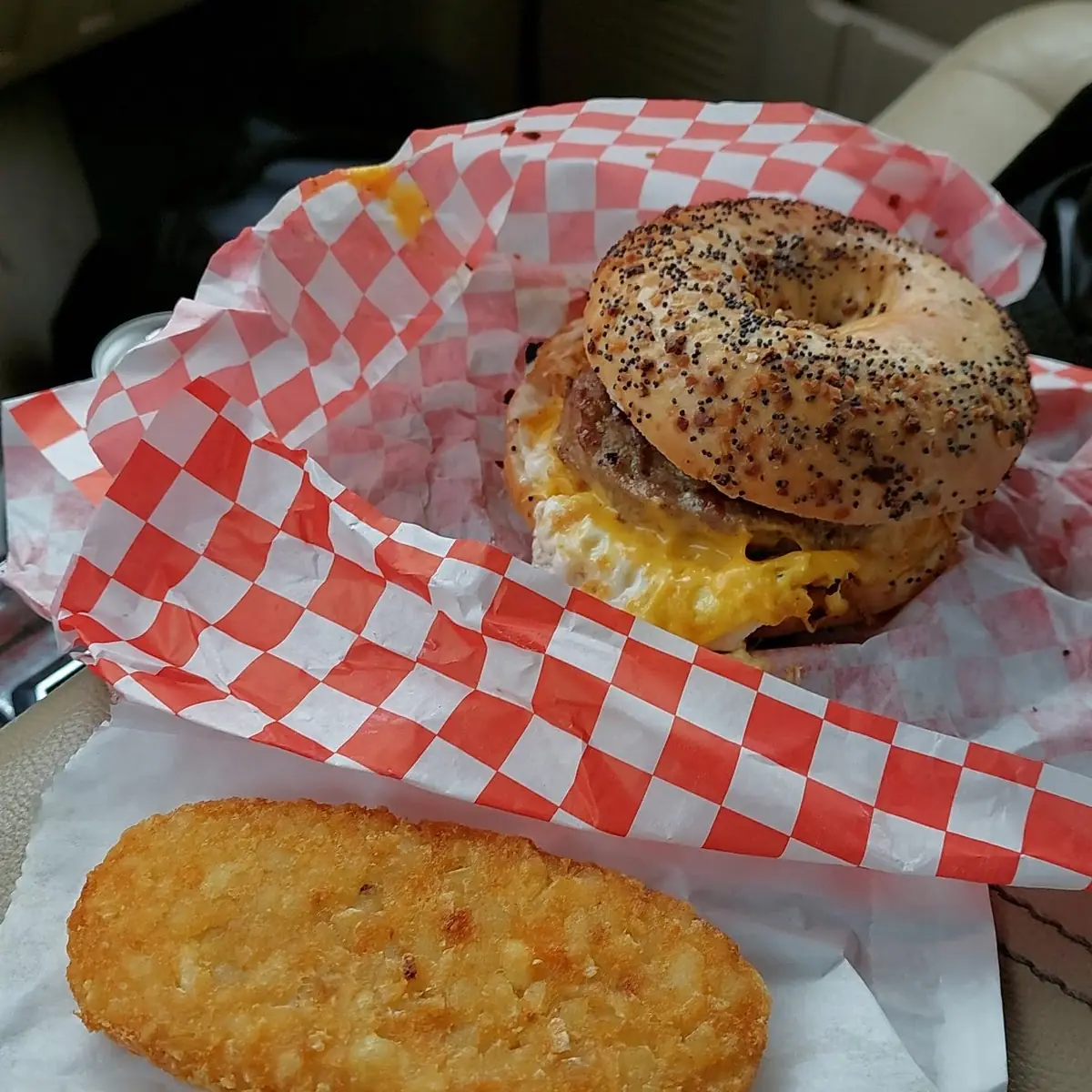 Breakfast Bagel Sandwich