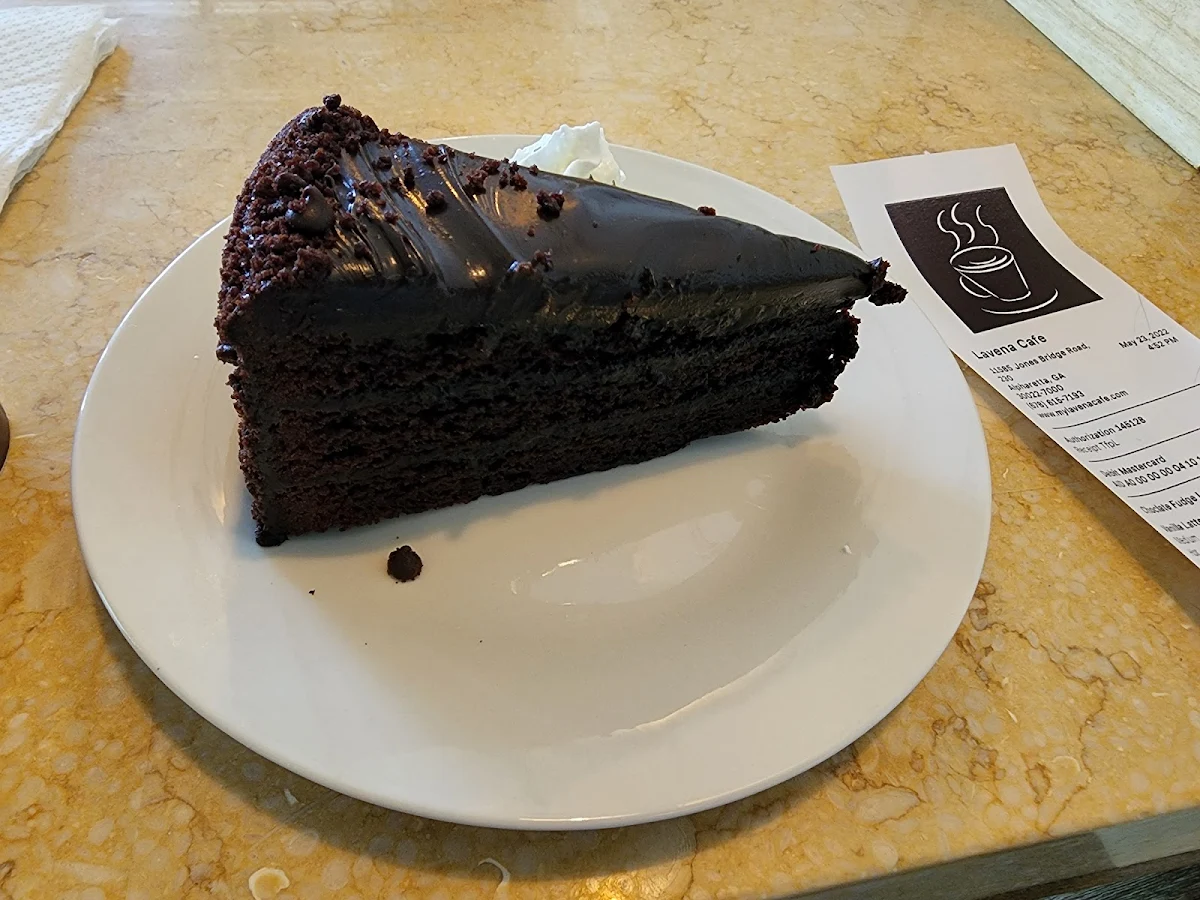 Chocolate Cake Slice