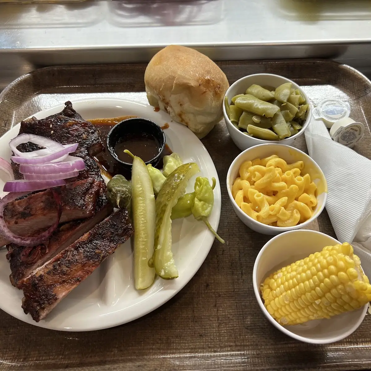 Baby Back Ribs with 2 Home-Style Sides