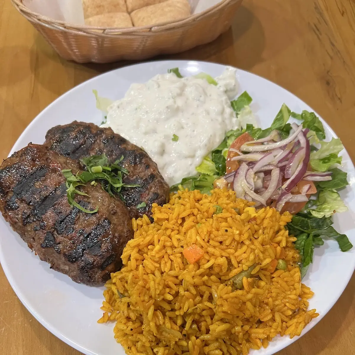 Lamb Kebab Platter