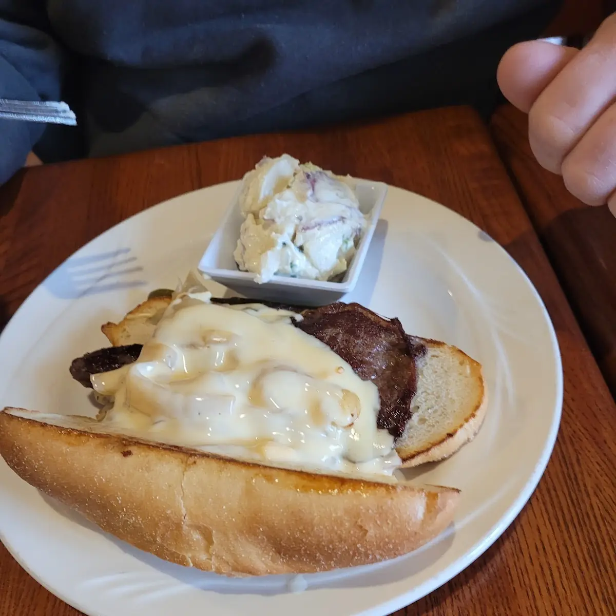 Cheesesteak Sandwich Potato Salad