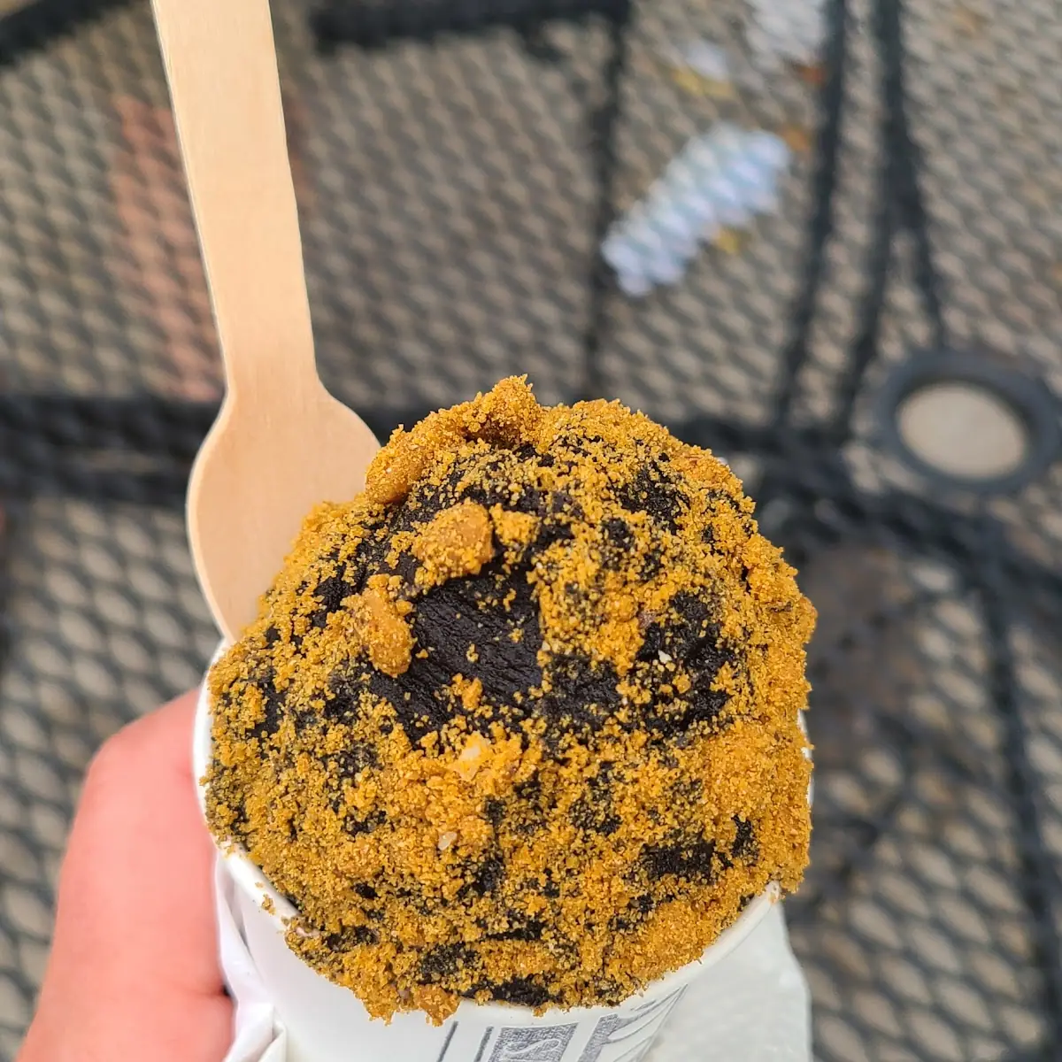 Black Chocolate Ice Cream