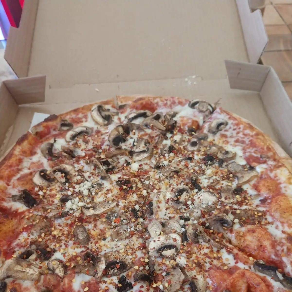 Mushroom Pizza