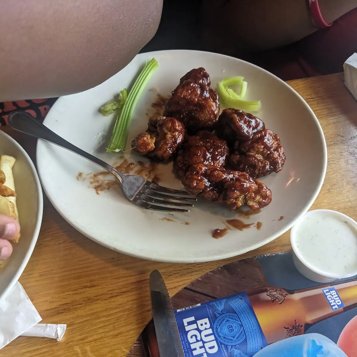 Honey BBQ Boneless Wings