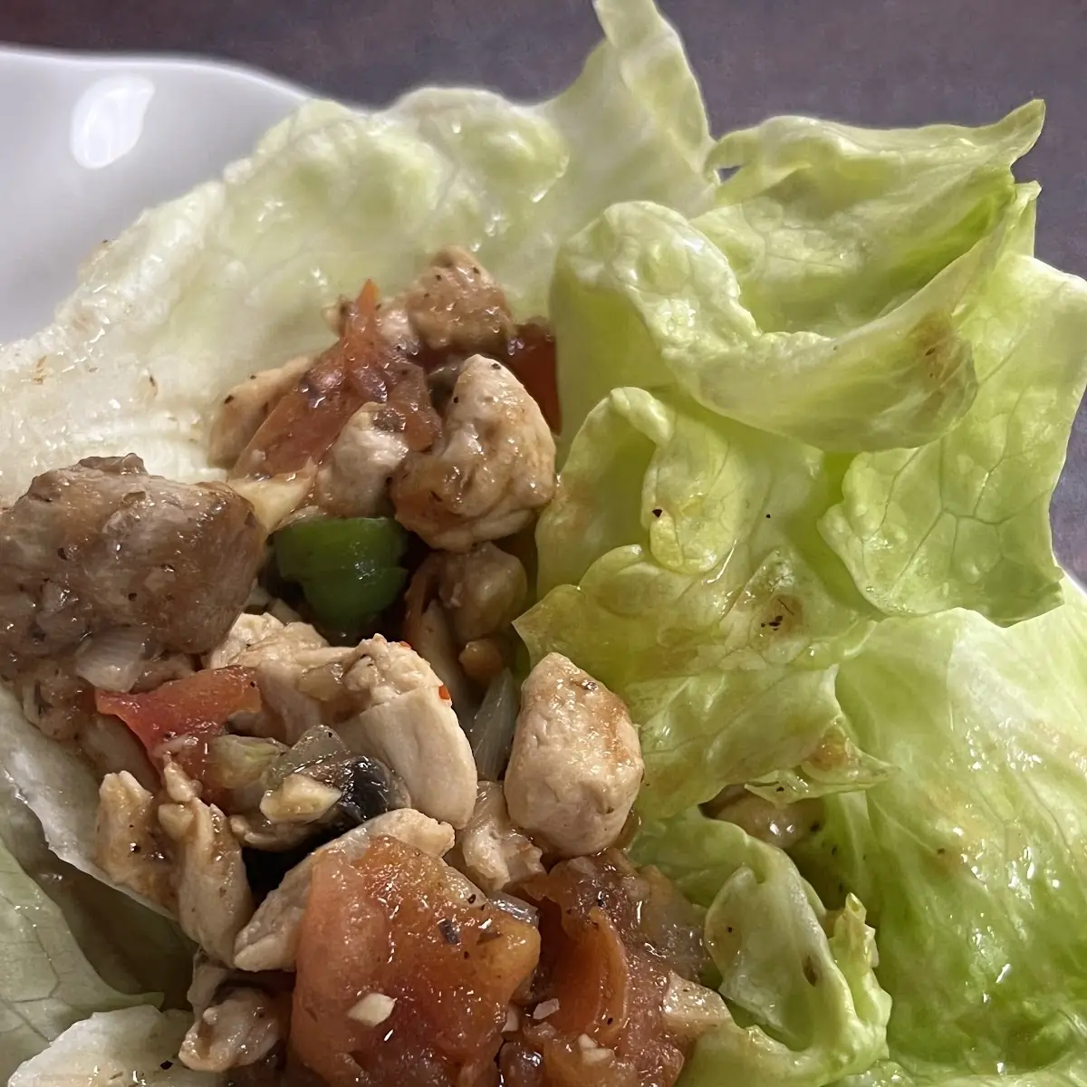 Chicken Lettuce Wraps