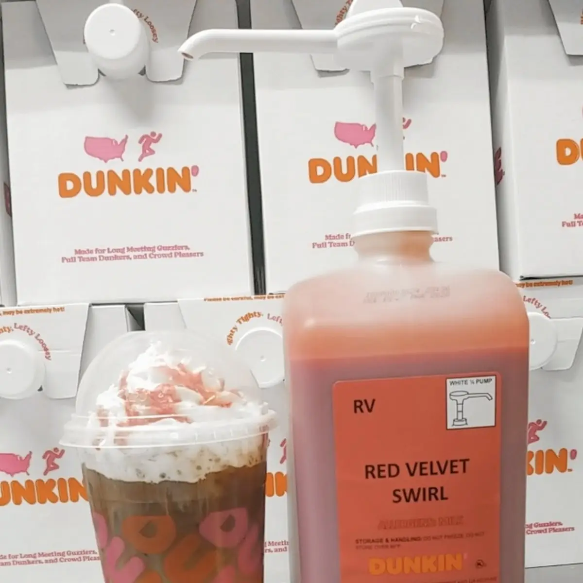 Red Velvet Iced Macchiato