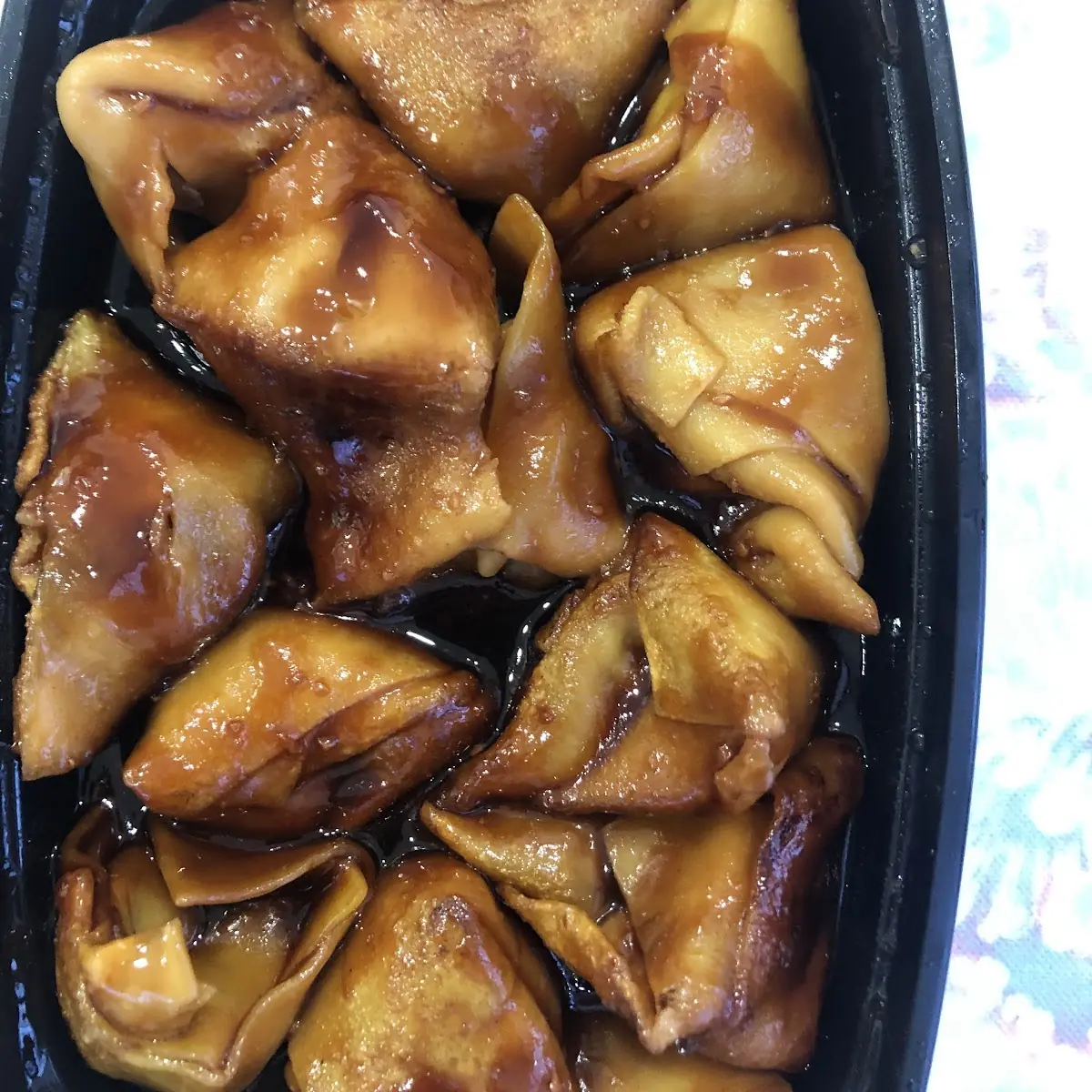 Wontons in Garlic Sauce