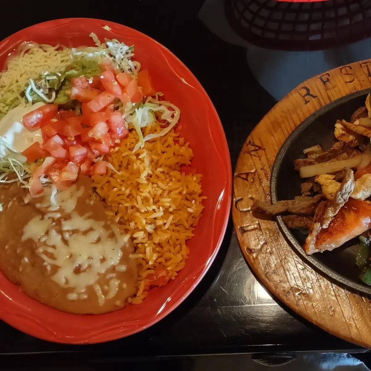 Chicken and Steak Fajitas