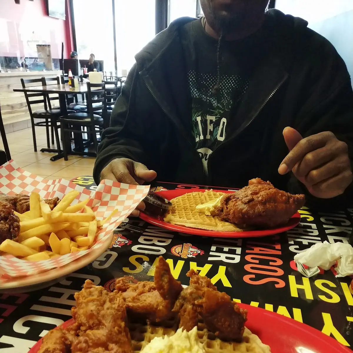 Chicken and Waffles