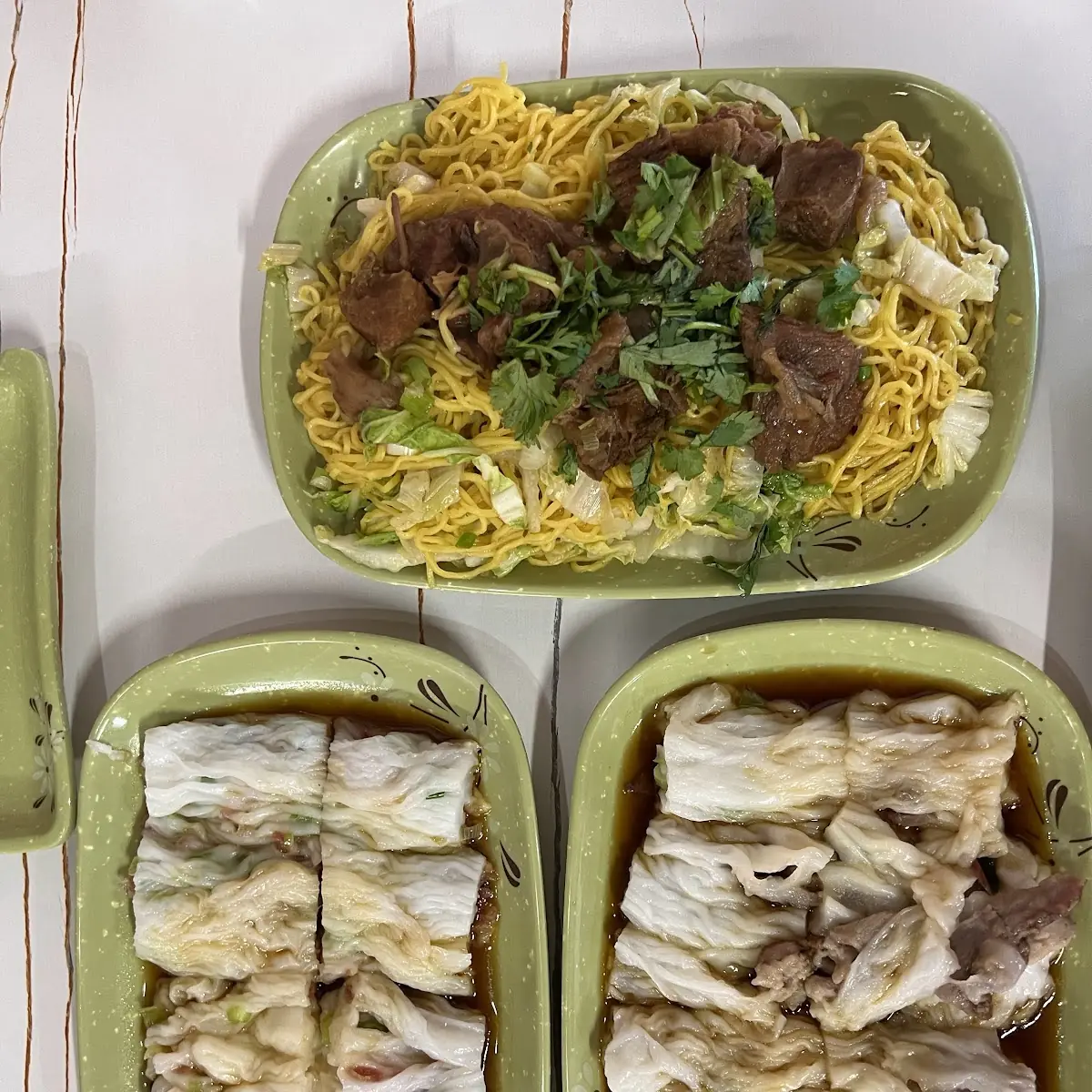 Steamed Rice Rolls
