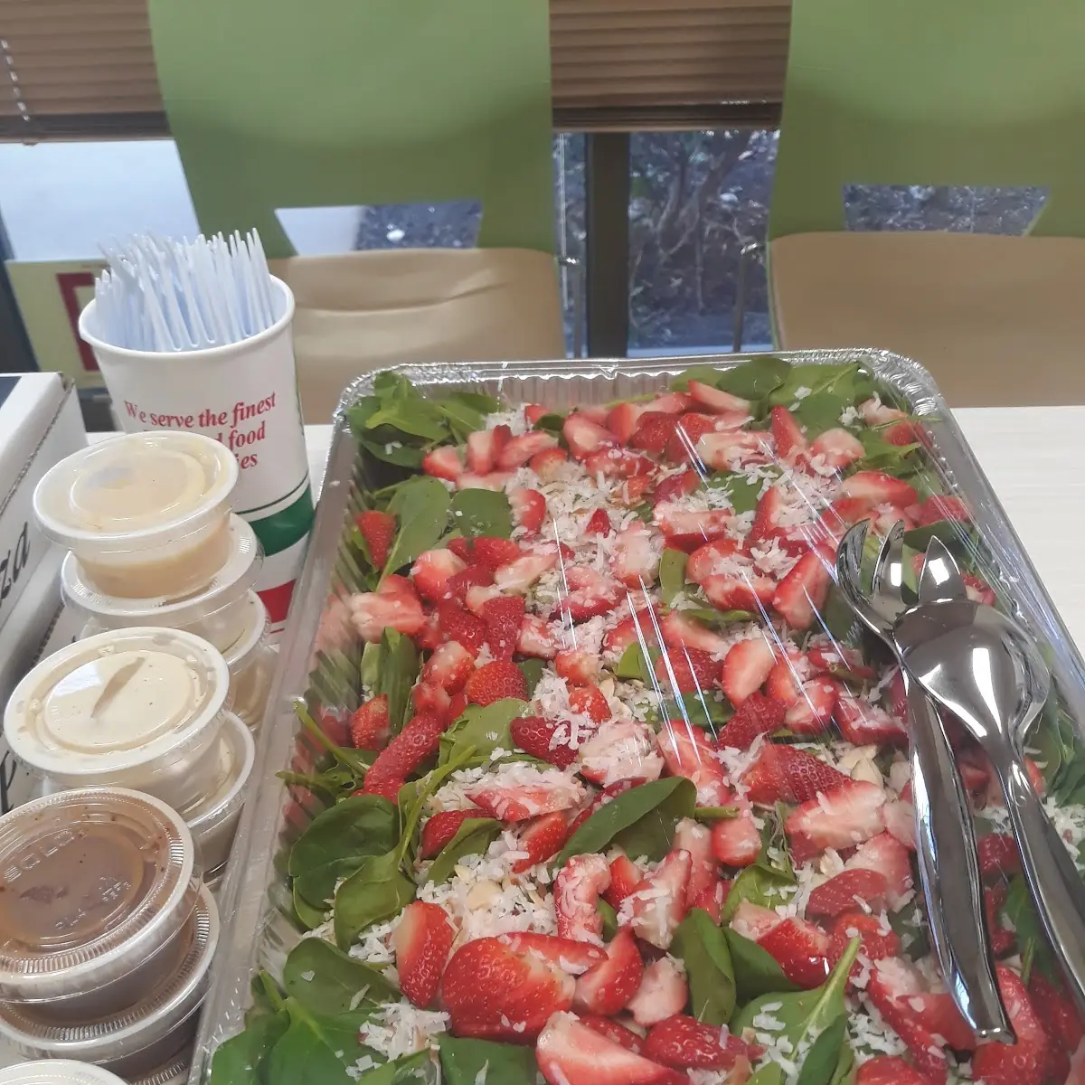 Strawberry Spinach Salad Catering
