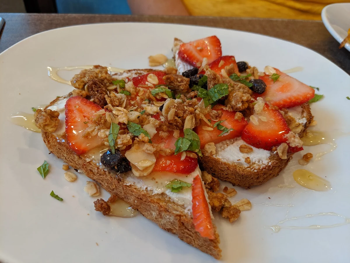 Goat Cheese Toast