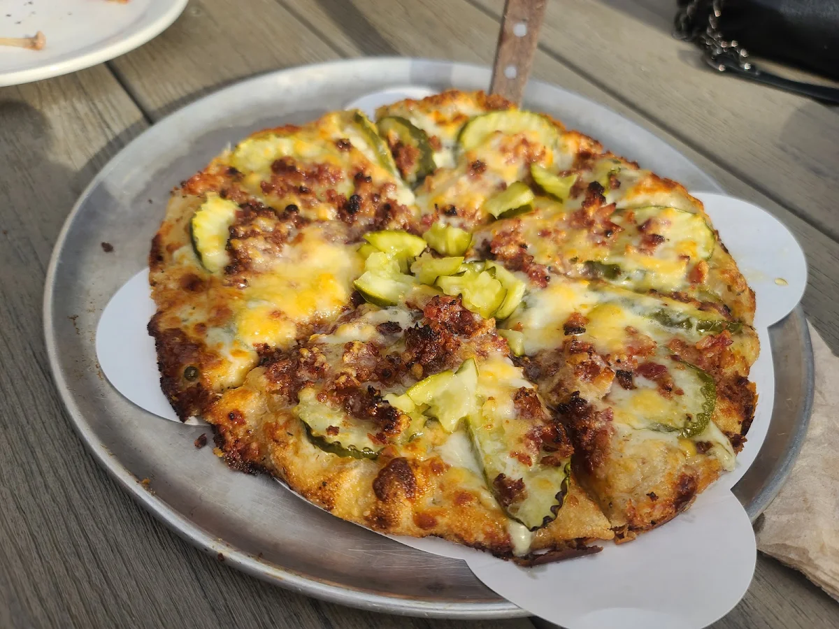 Dill Pickle & Bacon Pizza