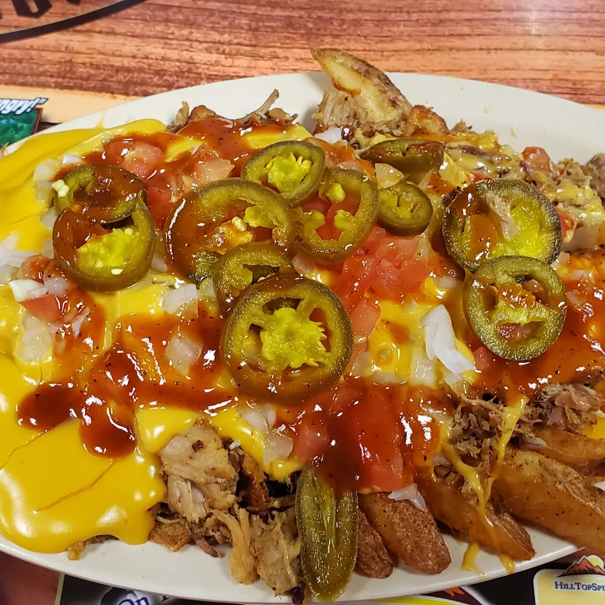 BBQ Cheese Fries