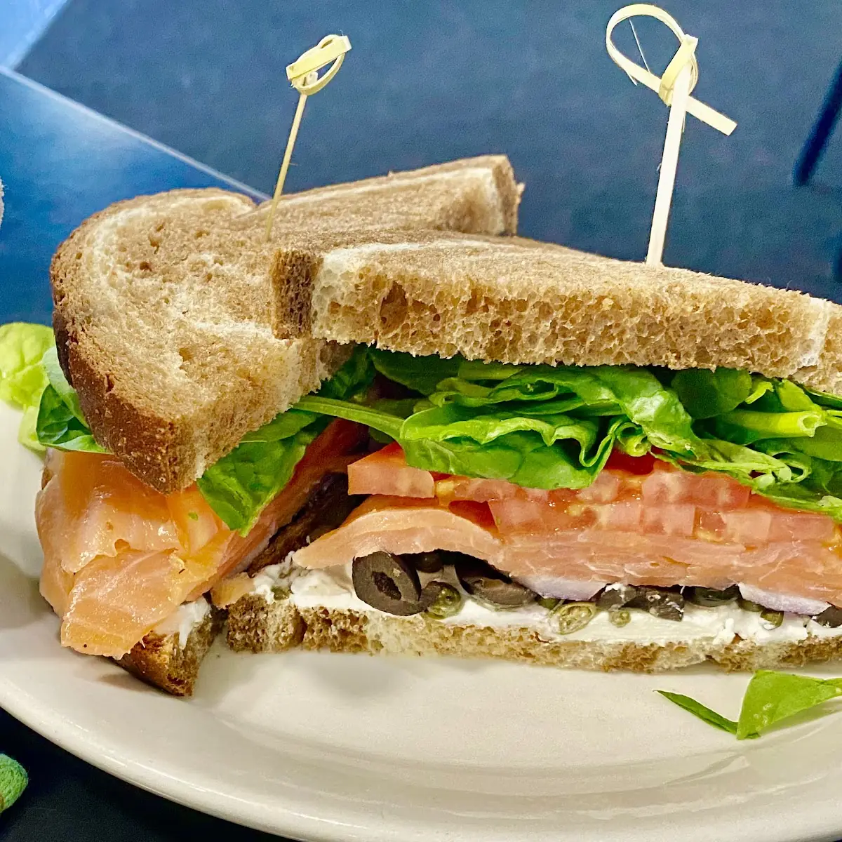 Atlantic Smoked Salmon Sandwich
