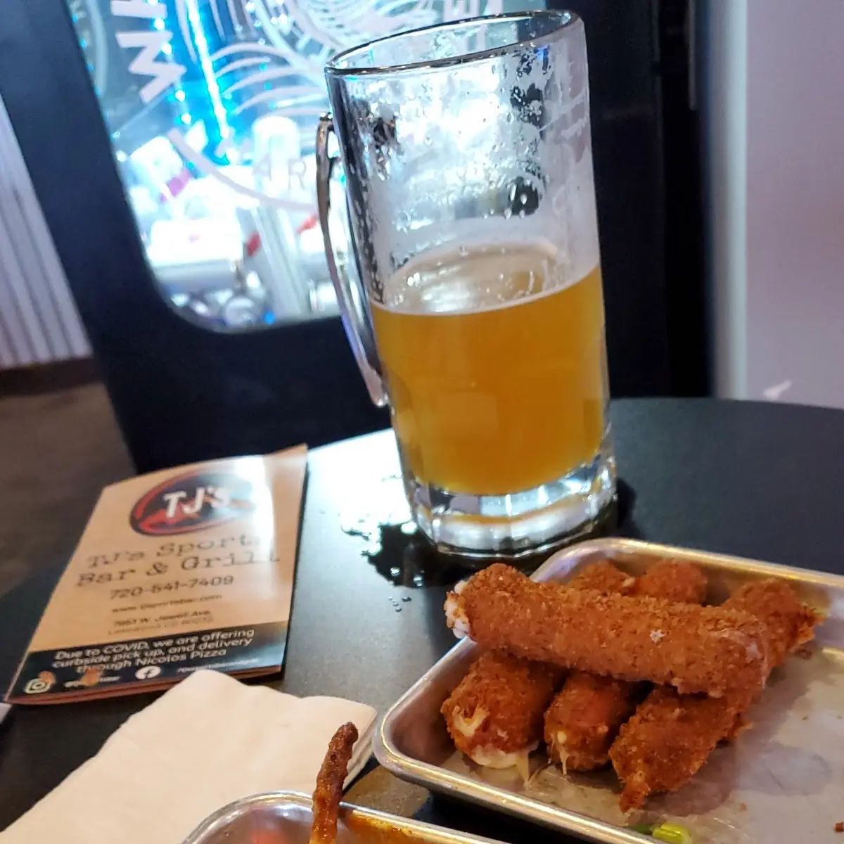 Wings and Mozzarella Sticks