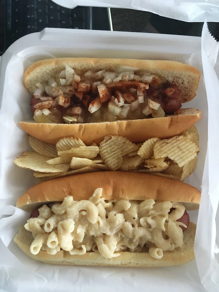 Mac 'N Cheese Dog
