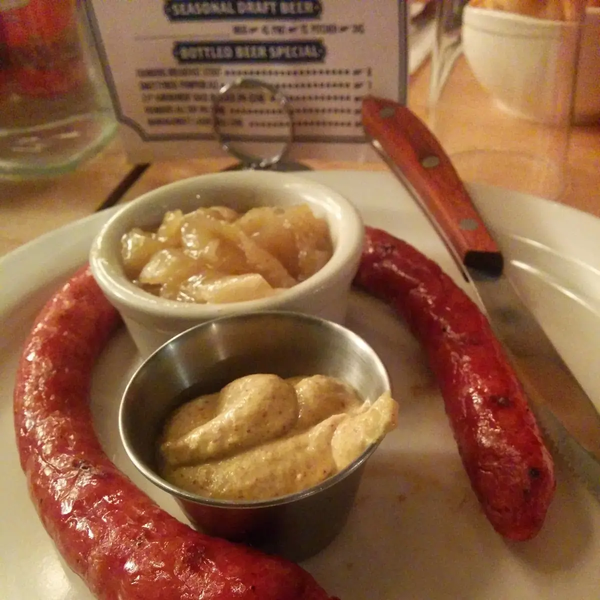 Local Beer Sausage
