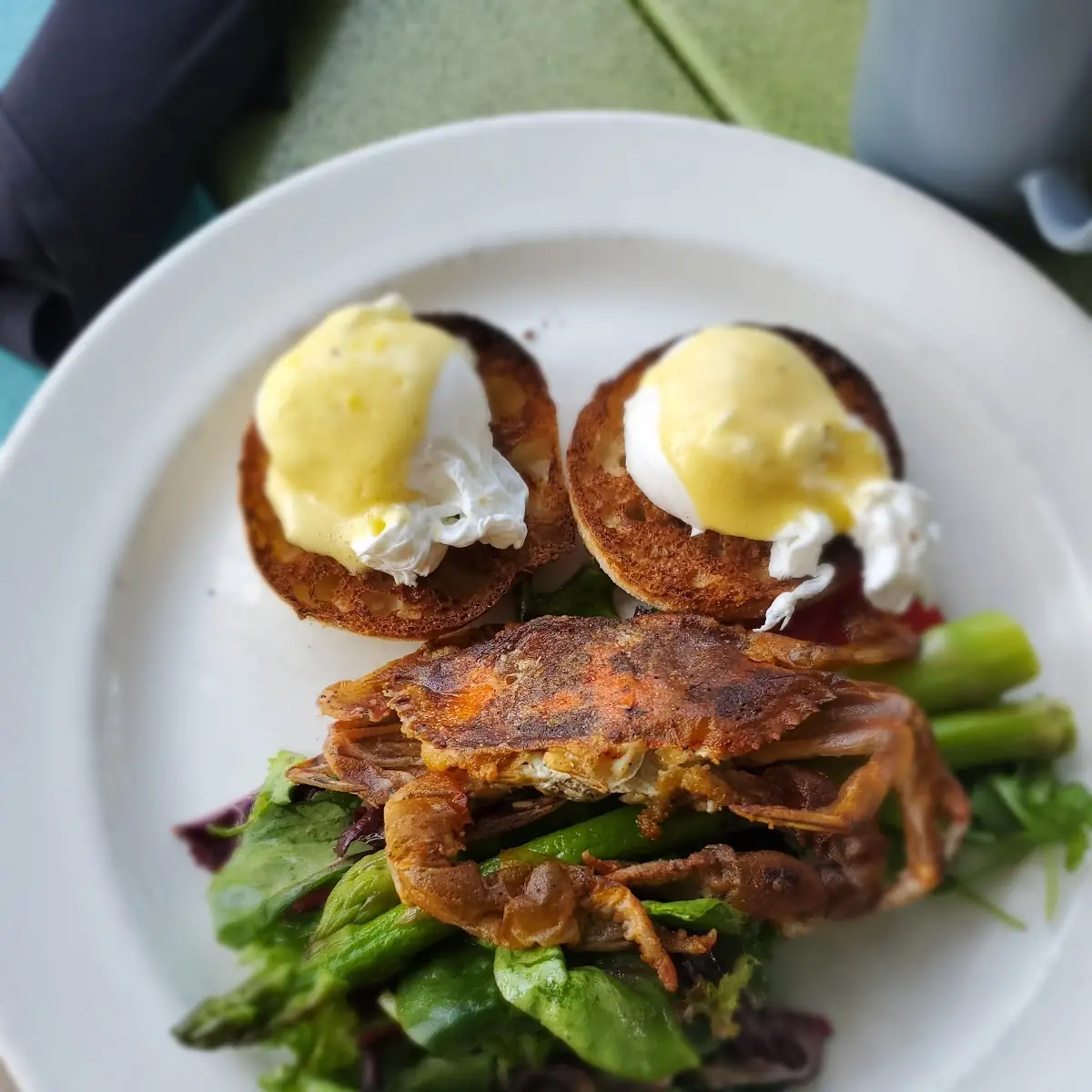 Soft Shell Crab Benedict